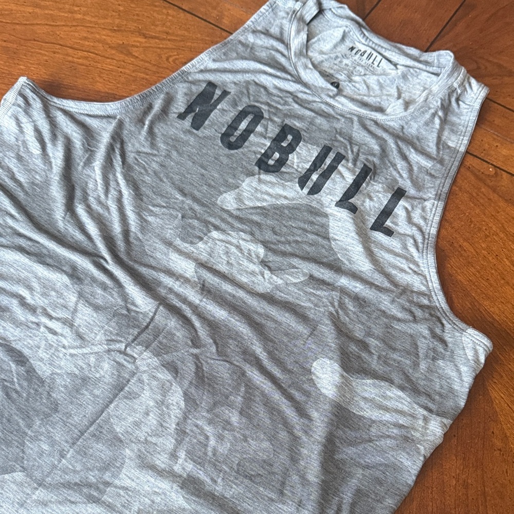 NOBULL Light Gray Camo Tank